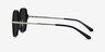 Salvador Black AcetateSunglass Frames from EyeBuyDirect, Side View
