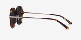 Salvador Écailles Acétate Soleil de Lunette de vue d'EyeBuyDirect, Vue de Côté