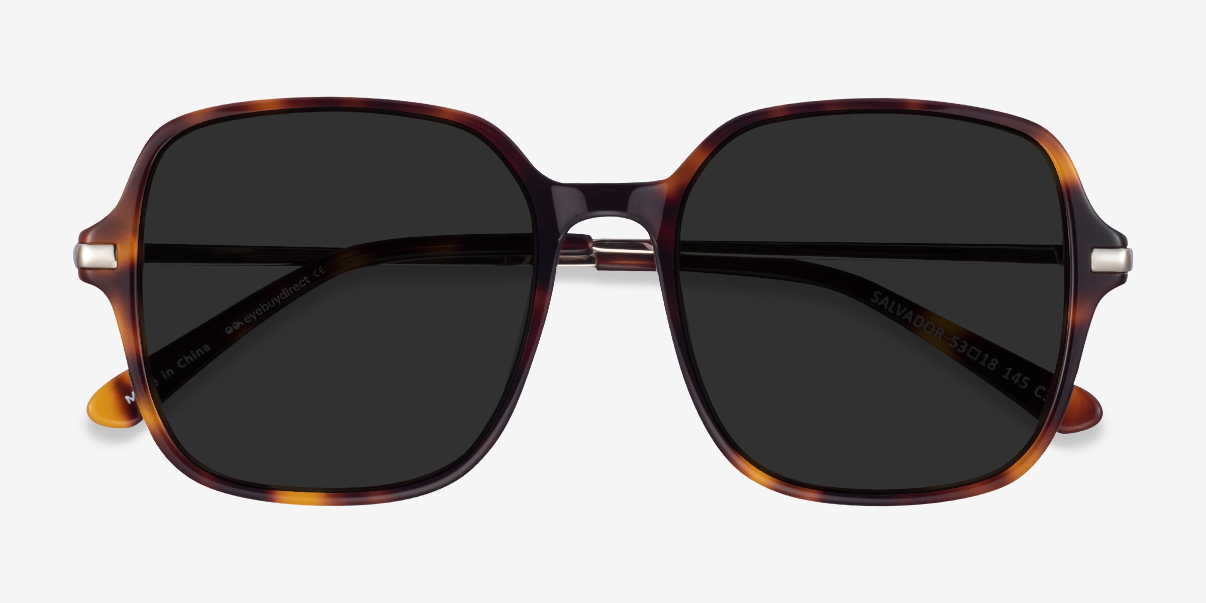 Eyebuydirect Parasol Square Black Sunglasses NIB Resort - Square Black Frame Prescription Sunglasses  main image 2
