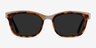 Solis Tortoise Gold AcetateSunglass Frames from EyeBuyDirect, Front View