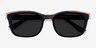 Solis Black Gold AcetateSunglass Frames from EyeBuyDirect, Closed View