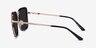 Graphene Black Gold AcétateSoleil de Lunette de vue d'EyeBuyDirect, Vue de Côté