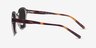 Electro Matte Silver AcetateSunglass Frames from EyeBuyDirect, Side View