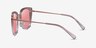 Cadence Clear Nude AcetateSunglass Frames from EyeBuyDirect, Side View