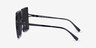 Prix Black AcetateSunglass Frames from EyeBuyDirect, Side View