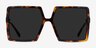 Prix Tortoise AcetateSunglass Frames from EyeBuyDirect, Front View