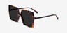 Prix Tortoise AcetateSunglass Frames from EyeBuyDirect, Angle View