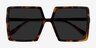 Prix Tortoise AcetateSunglass Frames from EyeBuyDirect, Closed View