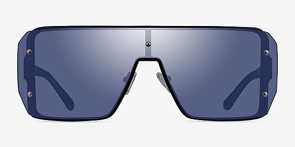 Bot Black Blue Acetate Sunglass Frames