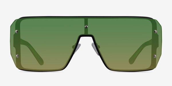 Bot Black Green Acetate Sunglass Frames