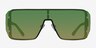 Bot Black Green AcétateSoleil de Lunette de vue d'EyeBuyDirect, Vue de Face