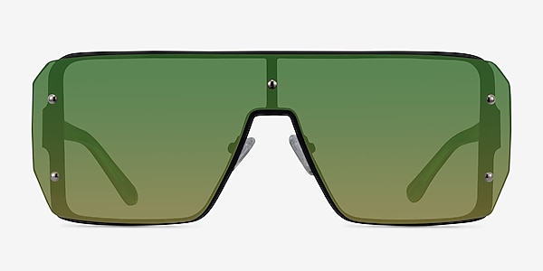 Bot Black Green Acetate Sunglass Frames