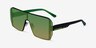 Bot Black Green AcétateSoleil de Lunette de vue d'EyeBuyDirect, Vue d'Angle