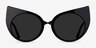 Birman Black Gold AcetateSunglass Frames from EyeBuyDirect, Front View