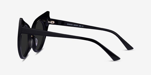 Birman Black Gold AcetateSunglass Frames from EyeBuyDirect, Side View