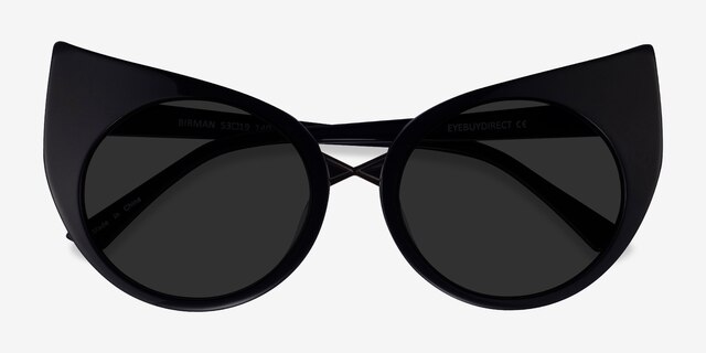 Birman Black Gold AcetateSunglass Frames from EyeBuyDirect, Closed View