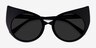 Birman Black Gold AcetateSunglass Frames from EyeBuyDirect, Closed View