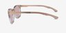Tenacity Crystal Nude MetalSunglass Frames from EyeBuyDirect, Side View