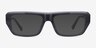 Valley Gray AcetateSunglass Frames from EyeBuyDirect, Front View