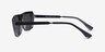 Valley Gray AcetateSunglass Frames from EyeBuyDirect, Side View