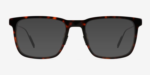Climb Tortoise AcetateSunglass Frames from EyeBuyDirect, Front View