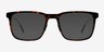 Climb Tortoise AcetateSunglass Frames from EyeBuyDirect, Front View