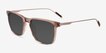 Climb Crystal Brown AcetateSunglass Frames from EyeBuyDirect, Angle View
