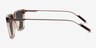Climb Crystal Brown AcetateSunglass Frames from EyeBuyDirect, Side View