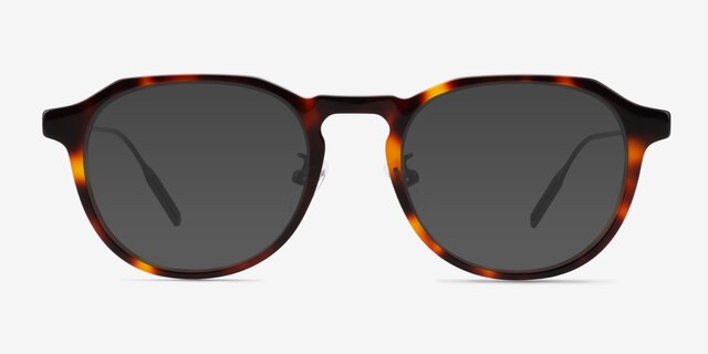 Aim Tortoise AcetateSunglass Frames from EyeBuyDirect, Front View
