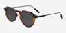 Aim Tortoise AcetateSunglass Frames from EyeBuyDirect, Angle View