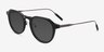 Aim Black AcetateSunglass Frames from EyeBuyDirect, Angle View