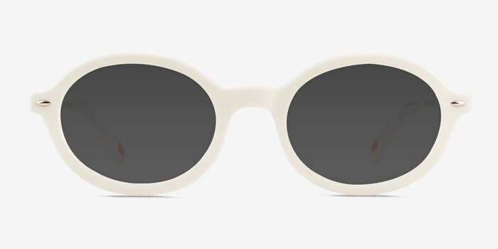 Adel Blanche Acétate Soleil de Lunette de vue d'EyeBuyDirect
