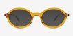 Adel Clear Orange AcetateSunglass Frames from EyeBuyDirect, Front View