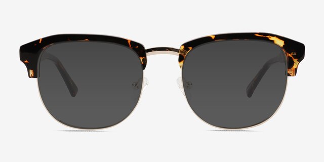 Blume Spotty Tortoise Gold AcetateSunglass Frames from EyeBuyDirect, Front View