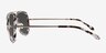 Mortar Tortoise Silver AcetateSunglass Frames from EyeBuyDirect, Side View