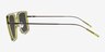 Kiln Clear Green Bronze AcetateSunglass Frames from EyeBuyDirect, Side View