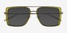 Kiln Clear Green Bronze AcetateSunglass Frames from EyeBuyDirect, Closed View