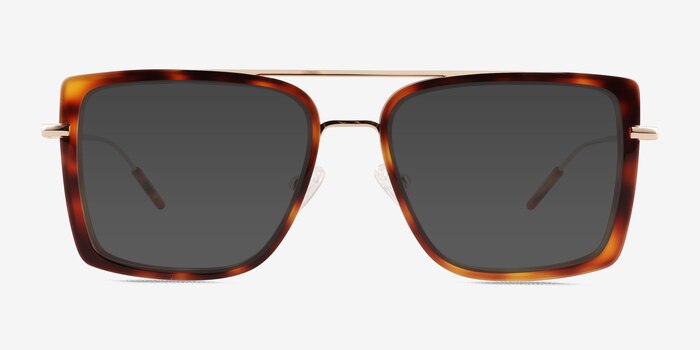 Kiln Tortoise Gold Acetate Sunglass Frames from EyeBuyDirect