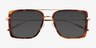Kiln Tortoise Gold AcetateSunglass Frames from EyeBuyDirect, Closed View