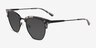 Inlay Tortoise Gunmetal AcetateSunglass Frames from EyeBuyDirect, Angle View