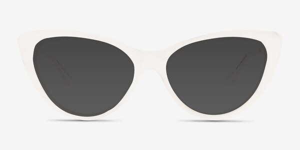 Draft White Acetate Sunglass Frames