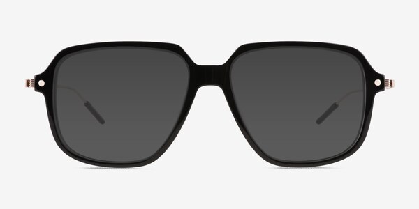 Stitch Black Acetate Sunglass Frames