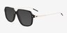 Stitch Black AcetateSunglass Frames from EyeBuyDirect, Angle View
