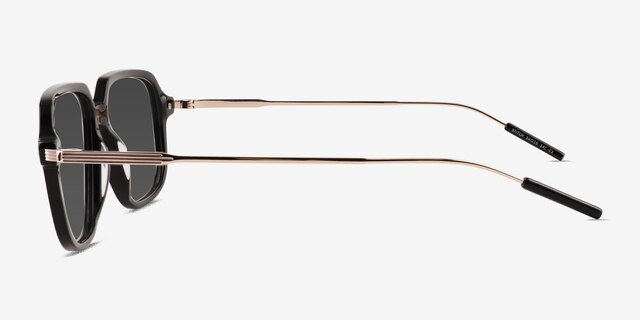 Stitch Black AcetateSunglass Frames from EyeBuyDirect, Side View