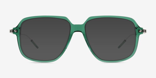 Stitch Clear Green Acetate Sunglass Frames