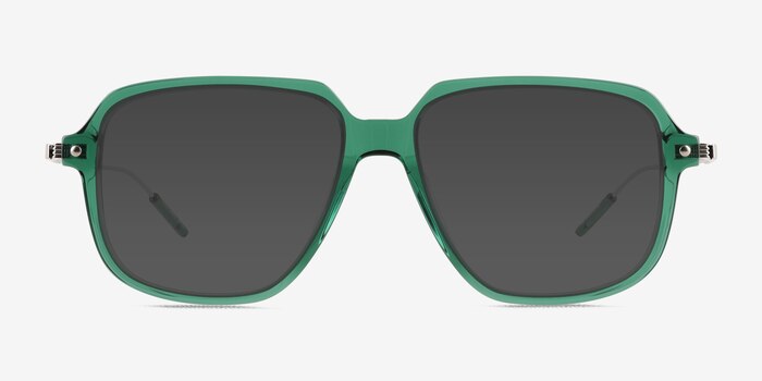 Stitch Clear Green Acetate Sunglass Frames from EyeBuyDirect