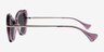 Glasswing Purple AcetateSunglass Frames from EyeBuyDirect, Side View