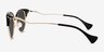 Twirler Black AcetateSunglass Frames from EyeBuyDirect, Side View