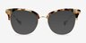 Twirler Ivory Tortoise AcetateSunglass Frames from EyeBuyDirect, Front View
