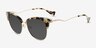 Twirler Ivory Tortoise AcetateSunglass Frames from EyeBuyDirect, Angle View